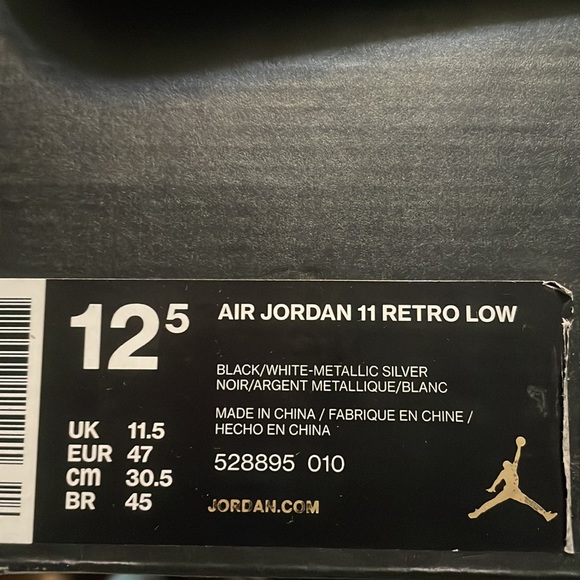 Jordan 11 low - Picture 5 of 5
